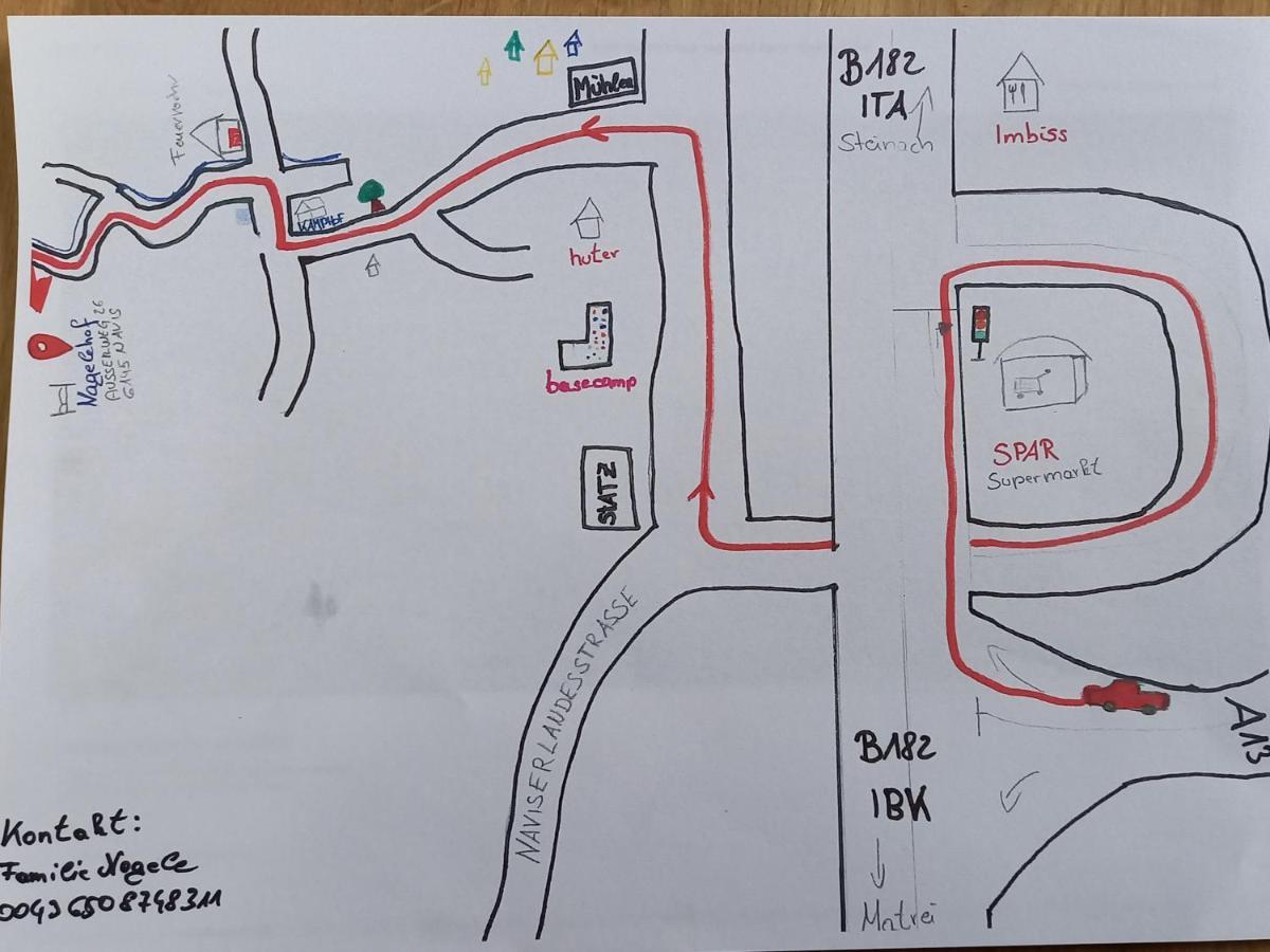 Nagelehof Apartment Blaser Navis Kültér fotó